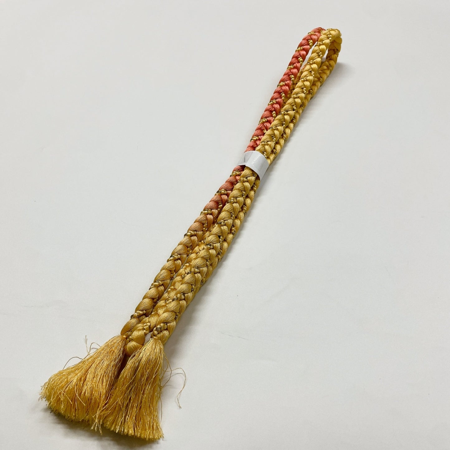 ［8325］帯締め 帯揚げ セット 草花流水文様 正絹 着物 帯絞め