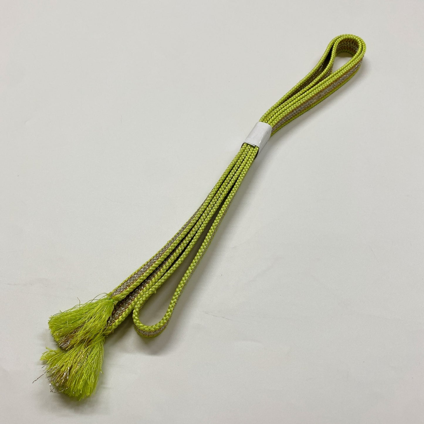 ［8319］帯締め 帯揚げ セット 縮緬 金銀糸 正絹 着物 帯絞め