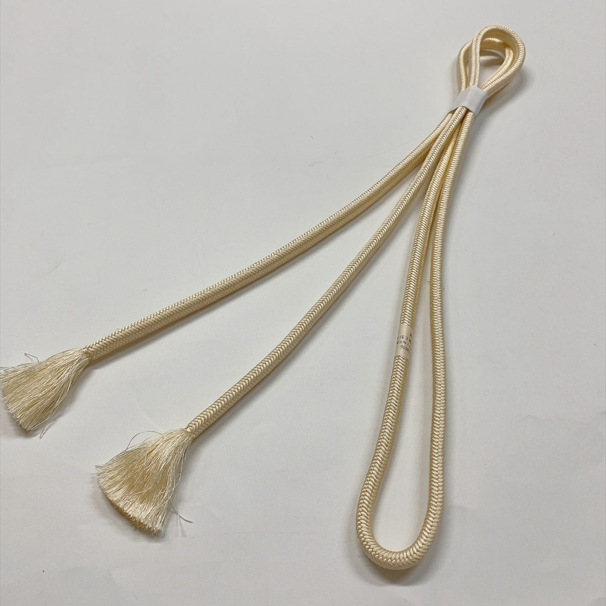 ［9859］帯締め 帯揚げ セット 花流水文様 縮緬 正絹 着物 帯絞め