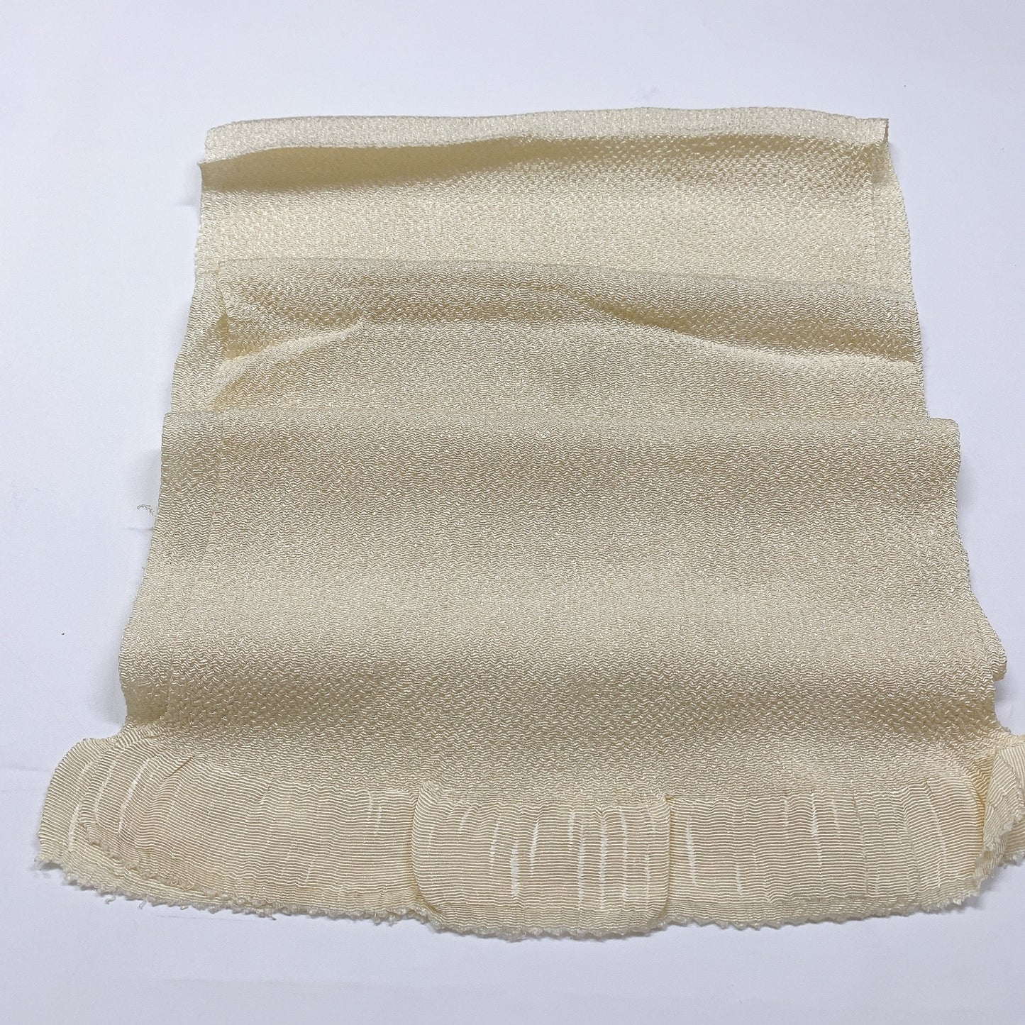 ［8733］帯締め 帯揚げ セット 縮緬 金糸 正絹 着物 帯絞め
