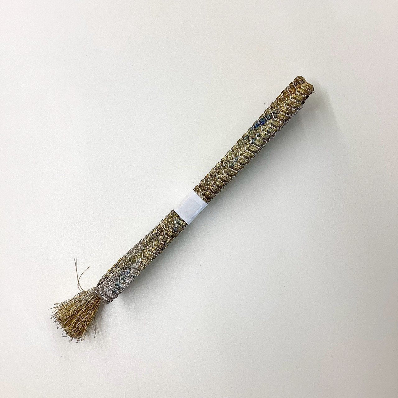 ［8284］帯締め 帯揚げ セット 菊花文様 正絹 着物 帯絞め 白