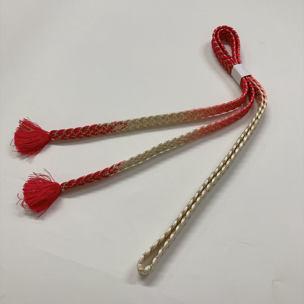［9303］帯締め 帯揚げ セット 丹後ちりめん ふくれ織 金銀糸 正絹 着物 帯絞め