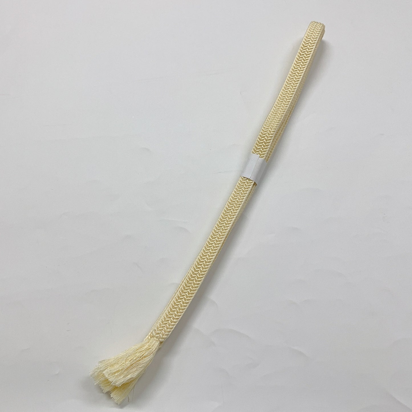 ［8652］帯締め 帯揚げ セット 楓花文様 縞柄 正絹 着物 帯絞め