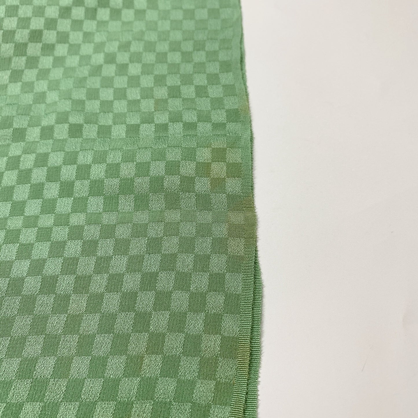 ［9035］帯締め 帯揚げ セット 市松模様 正絹 着物 帯絞め