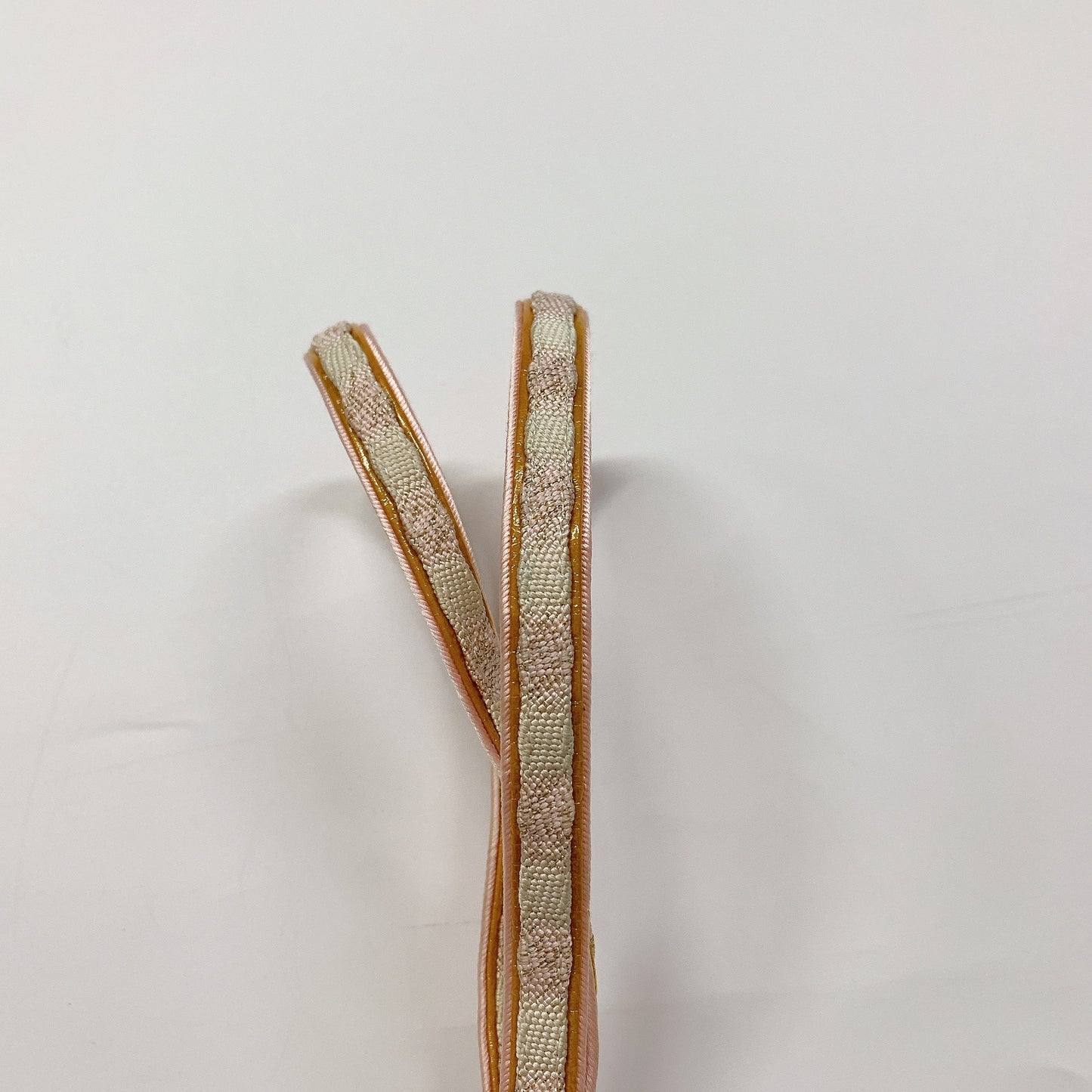 ［8727］帯締め 帯揚げ セット 花流水文様 金糸 正絹 着物 帯絞め