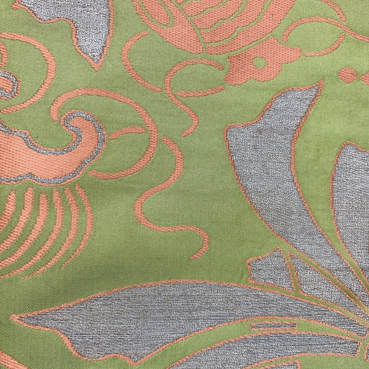 ［9357］名古屋帯 吉祥文様 刺繍 九寸 正絹 着物