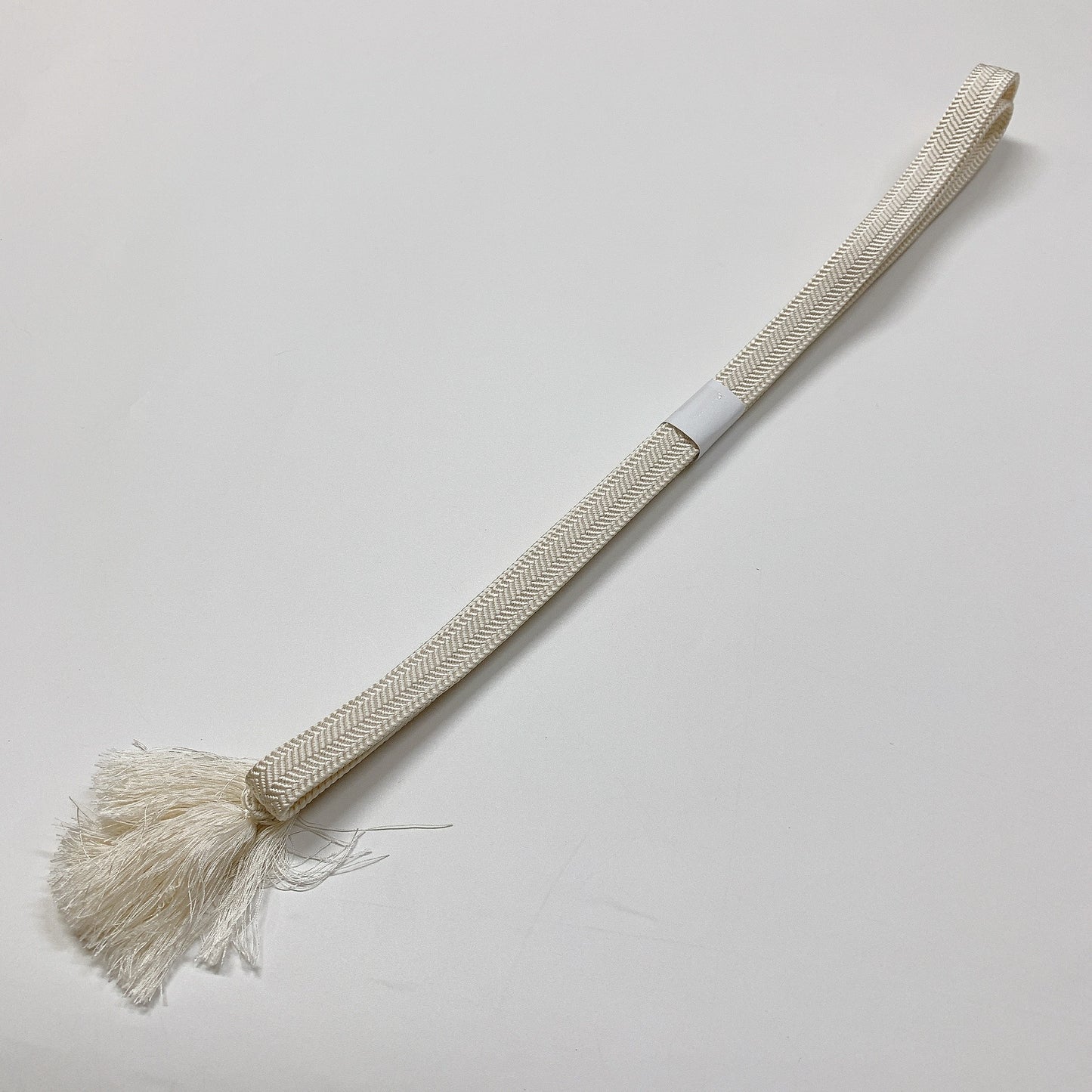 ［8381］帯締め 帯揚げ セット 正倉院花文様 銀糸 逸品 正絹 着物 帯絞め