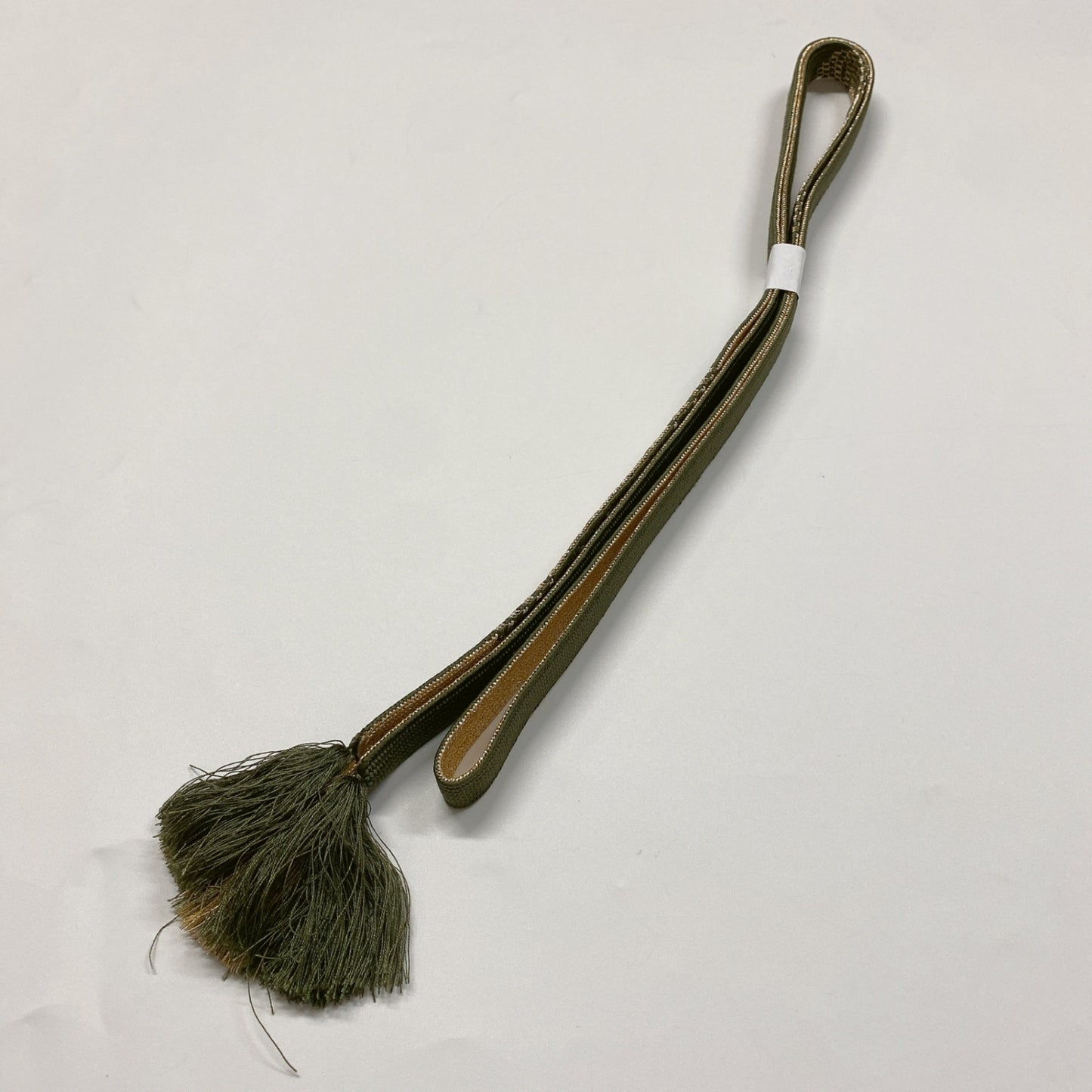 ［8355］帯締め 帯揚げ セット 松雲取文様 金彩 正絹 着物 帯絞め