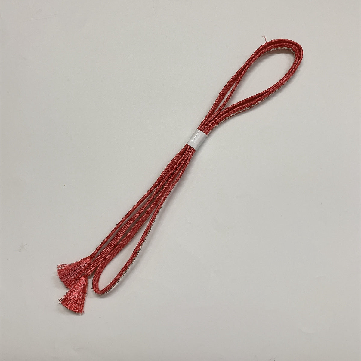 ［9794］帯締め 帯揚げ セット 縮緬 銀糸 正絹 着物 帯絞め