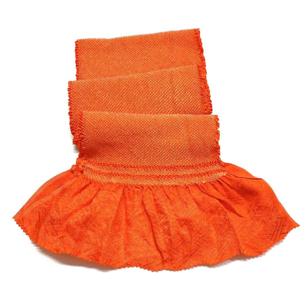 4683# Japanese Kimono Accessory Obiage and Obijime 2-piece Set Silk Shibori