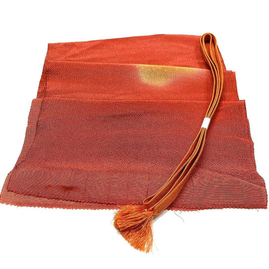 3666# Japanese Kimono Accessory Vintage Obiage and Obijime 2-piece Set Silk