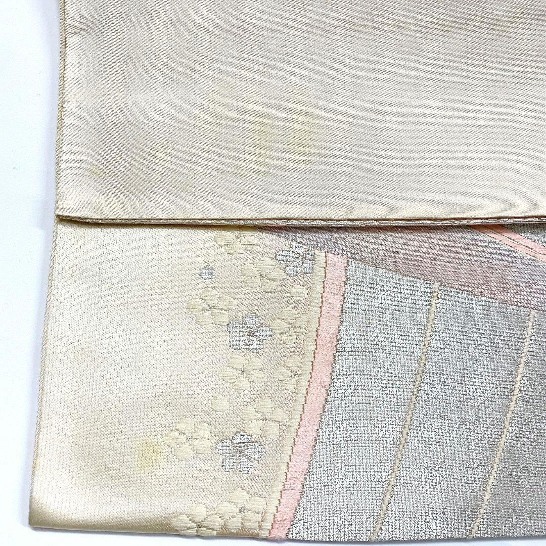 4087# Japanese Vintage Fukuro Obi Belt Kimono Fabric Silk Traditional