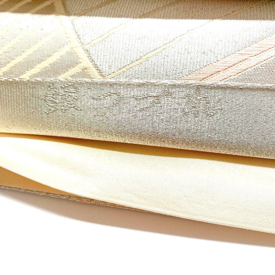 4087# Japanese Vintage Fukuro Obi Belt Kimono Fabric Silk Traditional