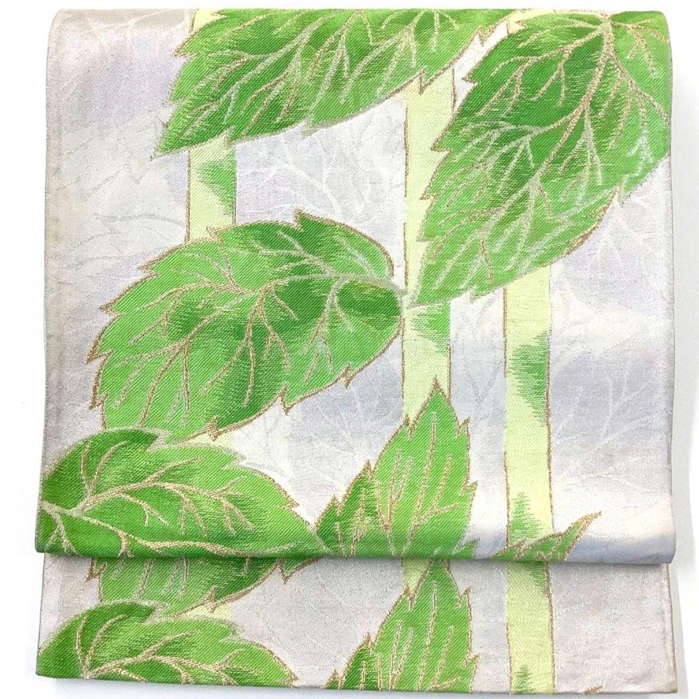 4901# Japanese Vintage Fukuro Obi Belt Kimono Fabric Silk Traditional