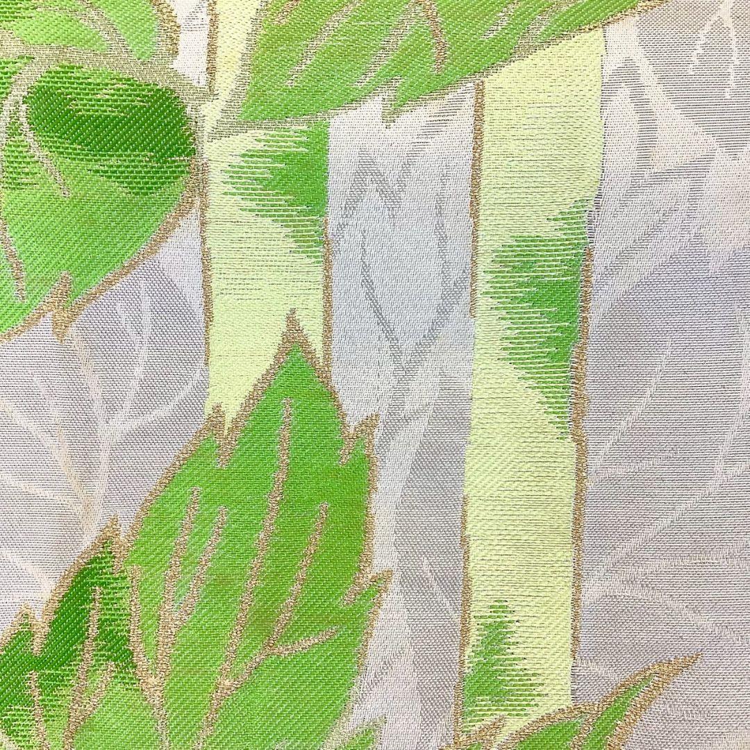 4901# Japanese Vintage Fukuro Obi Belt Kimono Fabric Silk Traditional