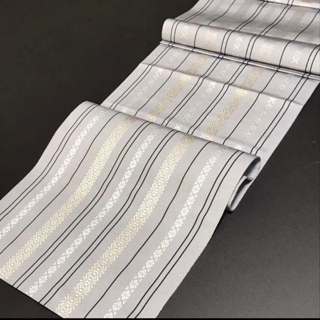 8472# Japanese Vintage Nagoya Obi Belt Kimono Fabric Silk Traditional