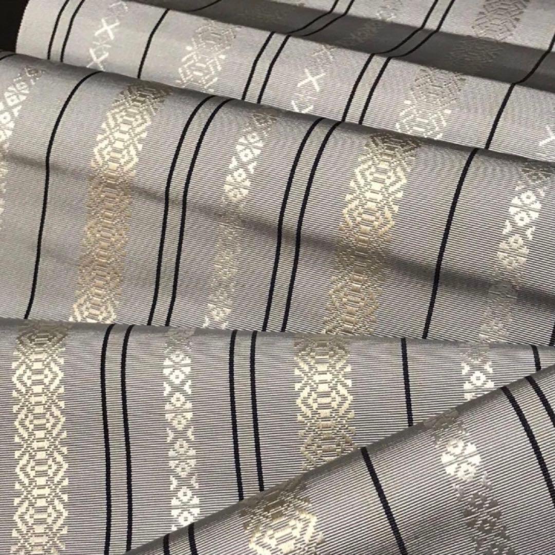 8472# Japanese Vintage Nagoya Obi Belt Kimono Fabric Silk Traditional