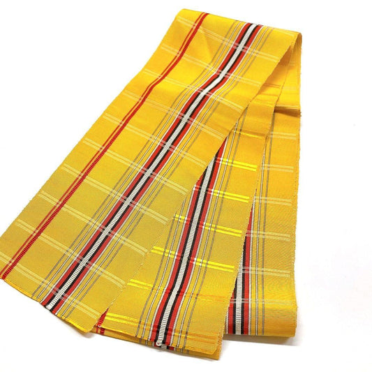 2652# Japanese Vintage Hanhaba Obi Belt Kimono Fabric Yukata Women's Traditional