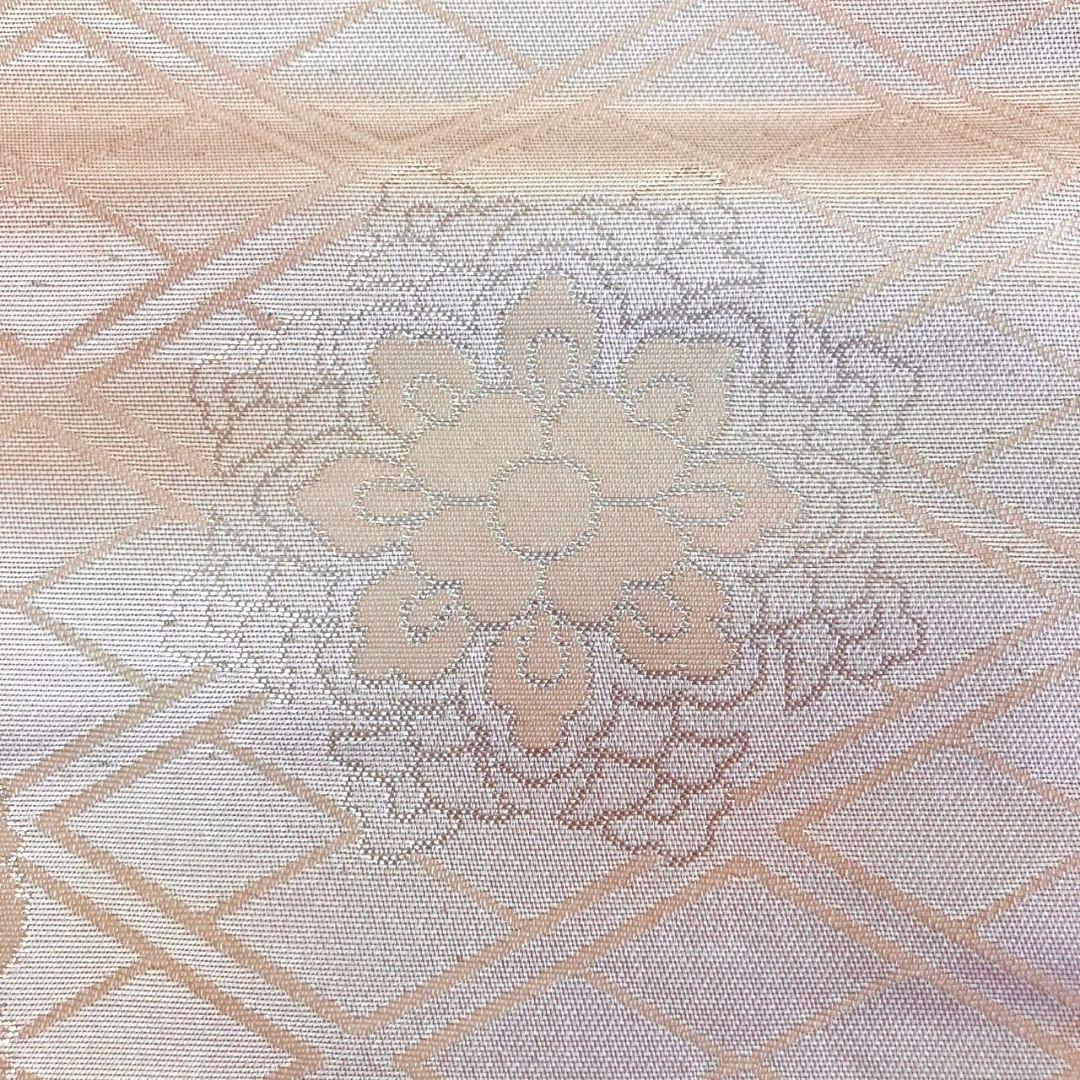 3009# Japanese Vintage Fukuro Obi Belt Kimono Fabric Silk Traditional Gold