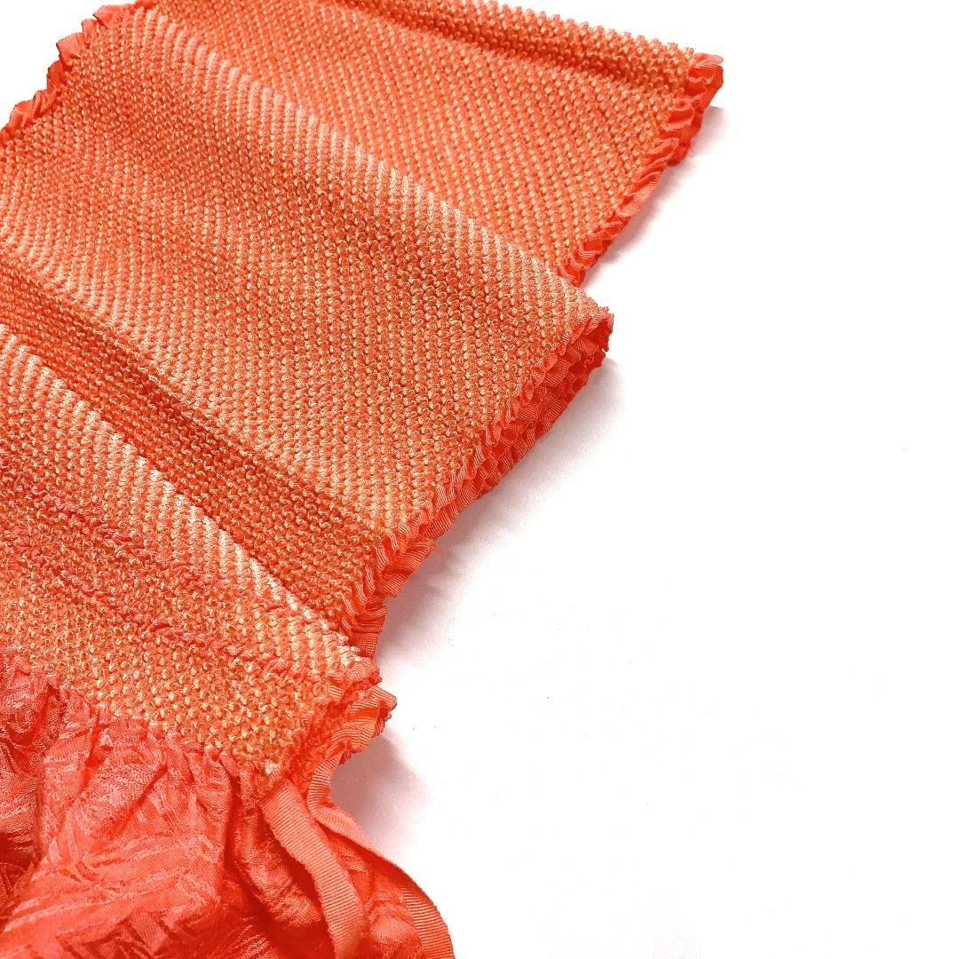4206# Japanese Kimono Accessory Obiage and Obijime 2-piece Set Silk Shibori