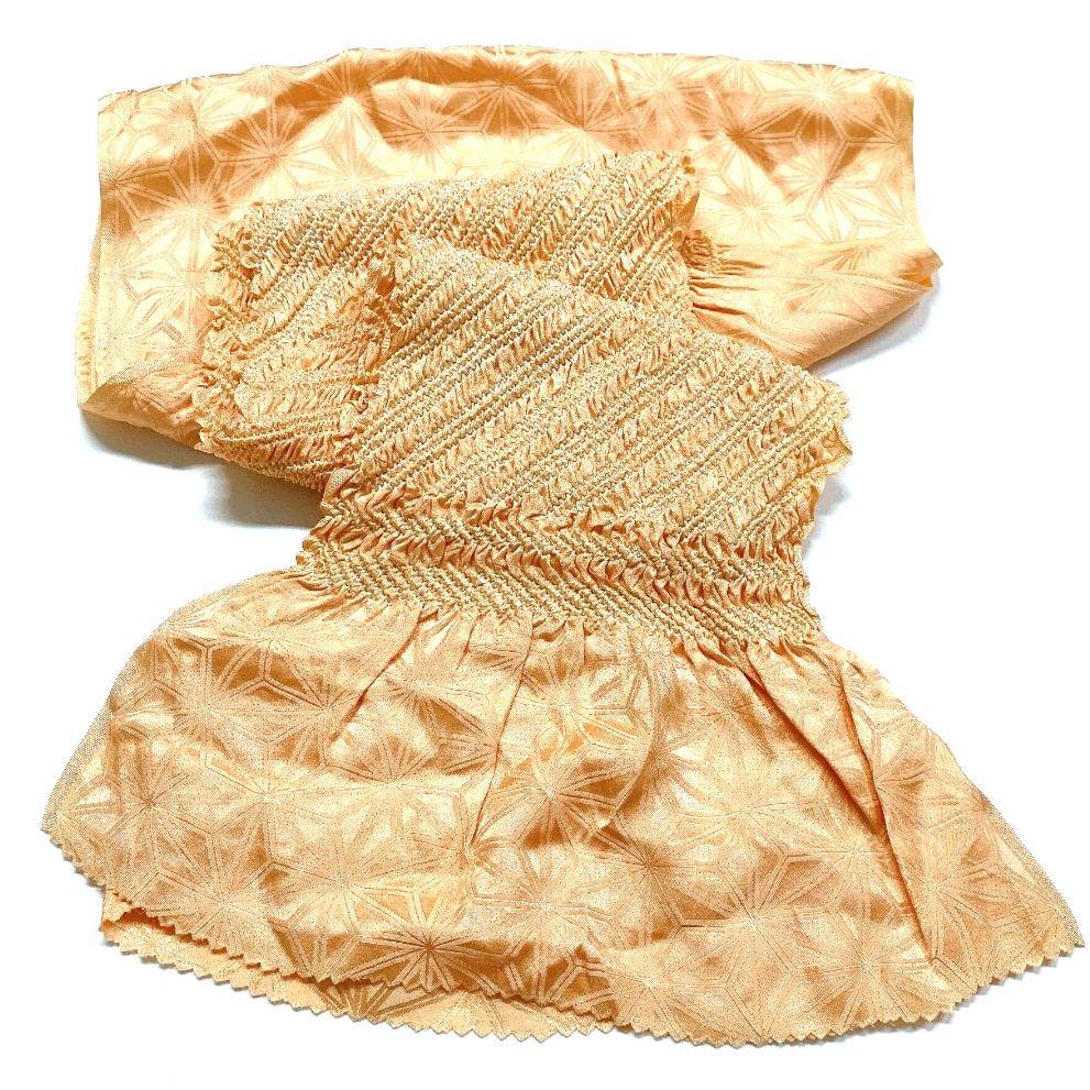 4656# Japanese Kimono Accessory Obiage and Obijime 2-piece Set Silk Shibori