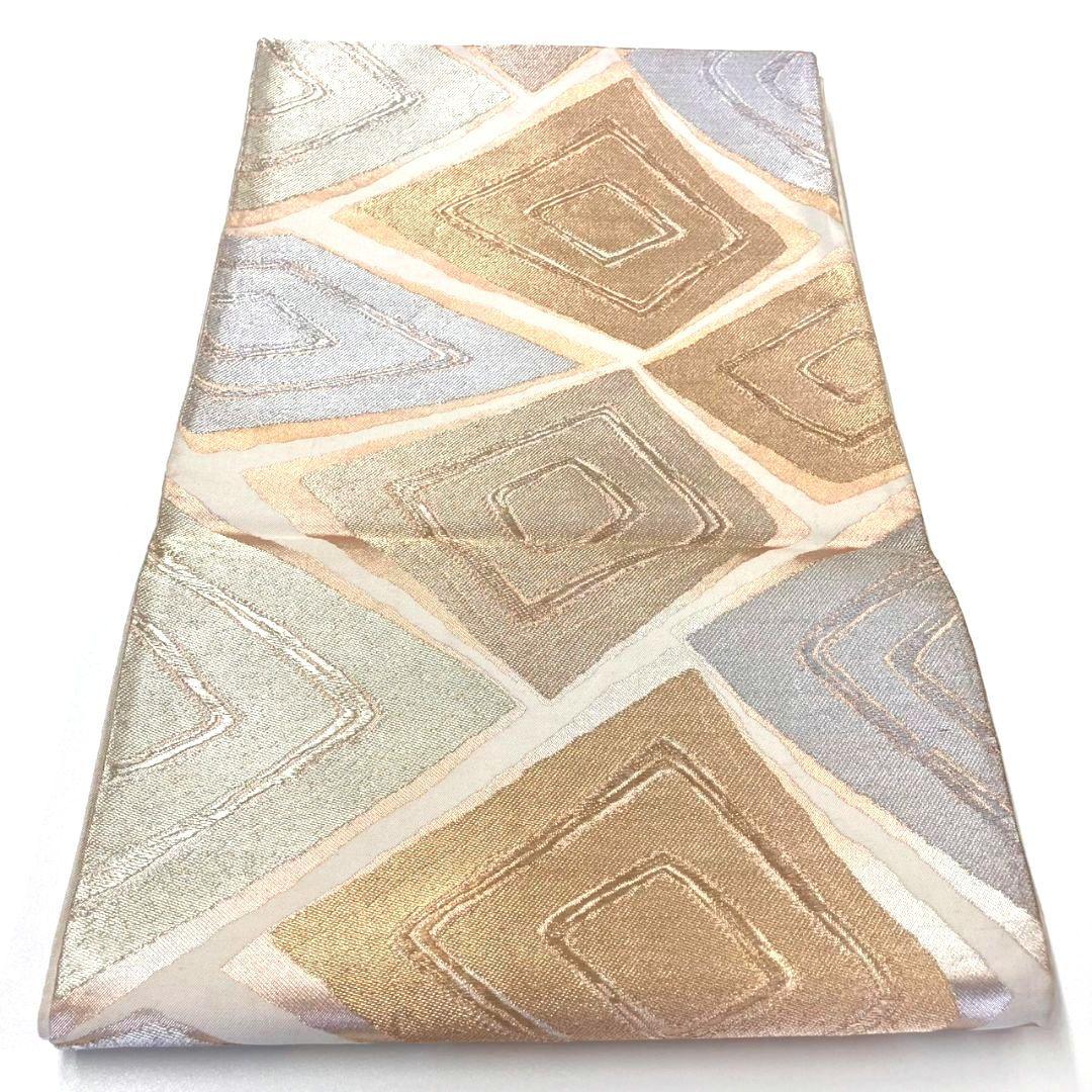 3021# Japanese Vintage Fukuro Obi Belt Kimono Fabric Silk Traditional
