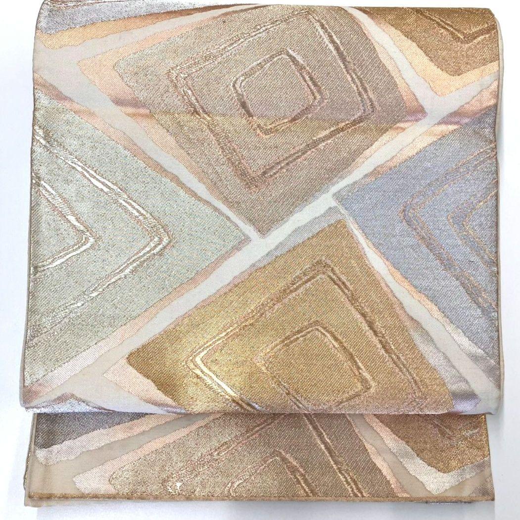 3021# Japanese Vintage Fukuro Obi Belt Kimono Fabric Silk Traditional
