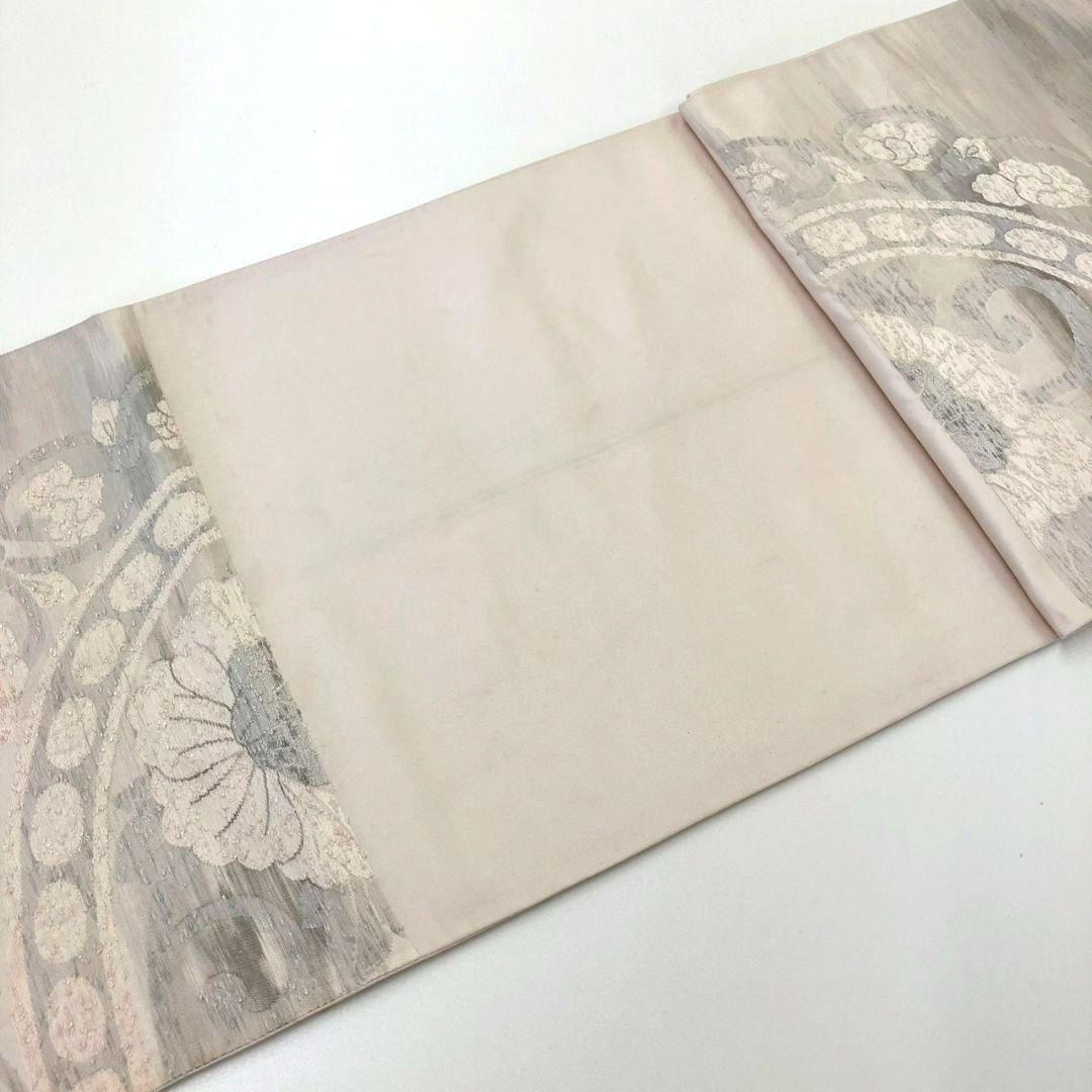 3583# Japanese Vintage Fukuro Obi Belt Kimono Fabric Silk Traditional