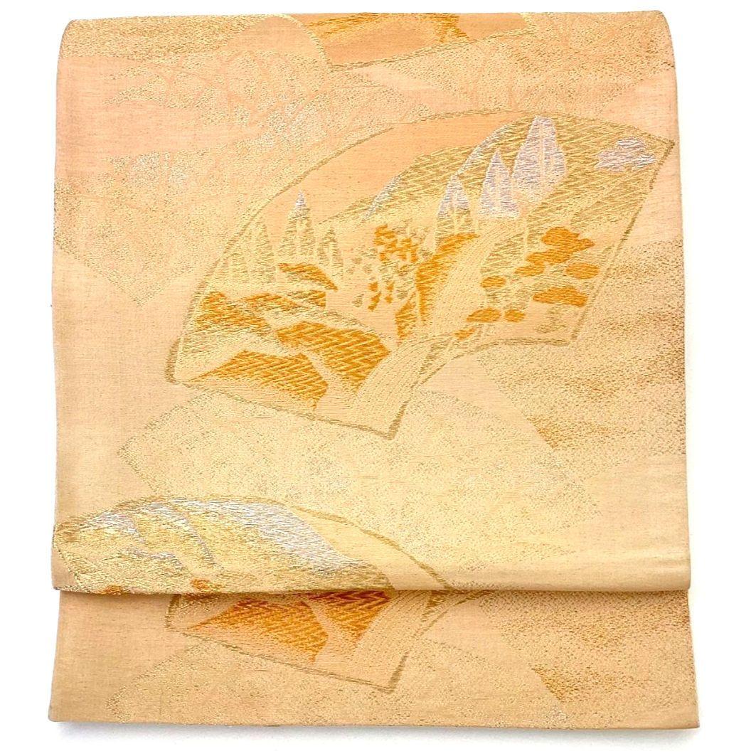 4270# Japanese Vintage Fukuro Obi Belt Kimono Fabric Silk Traditional Untailored