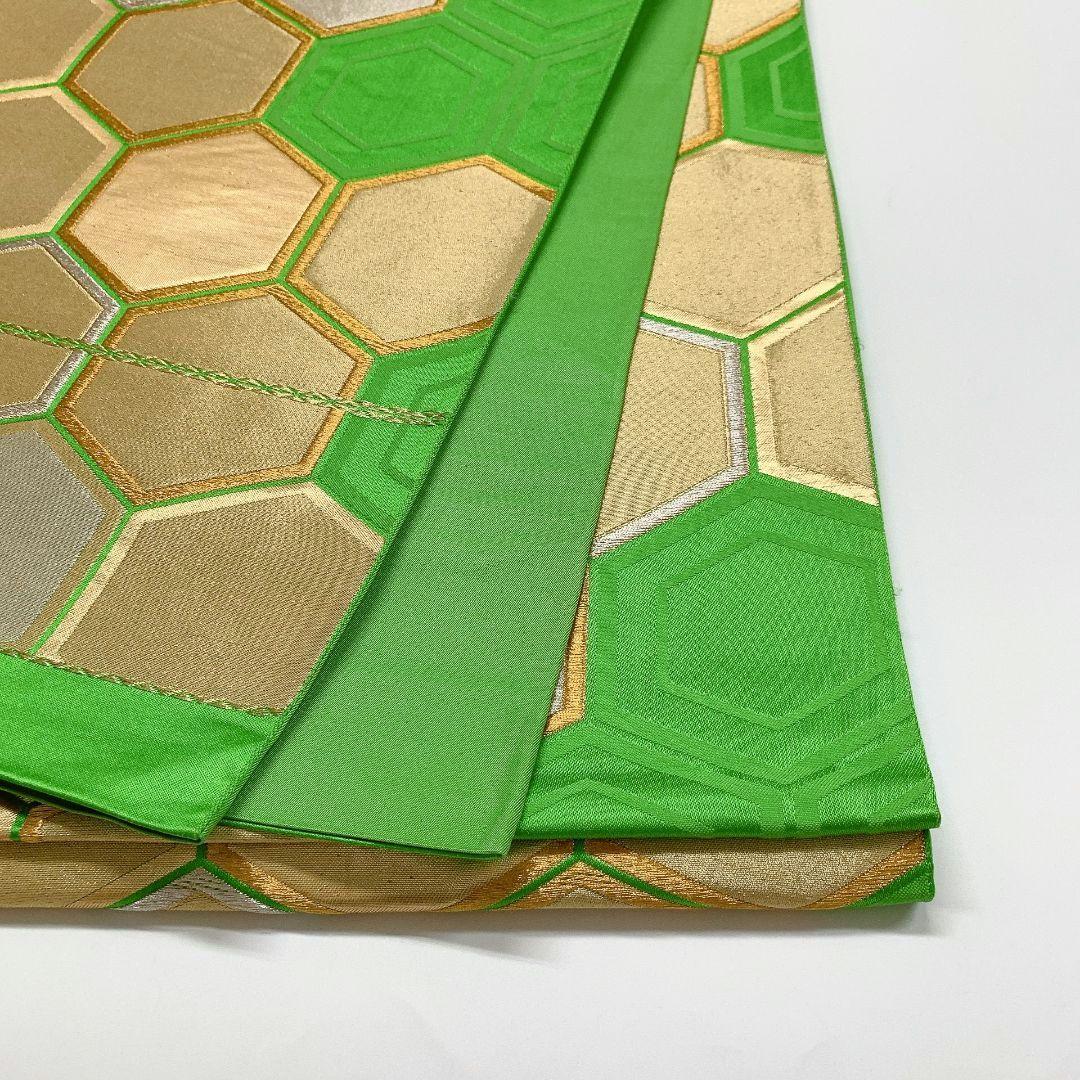 5072# Japanese Vintage Fukuro Obi Belt Kimono Fabric Silk Traditional Untailored