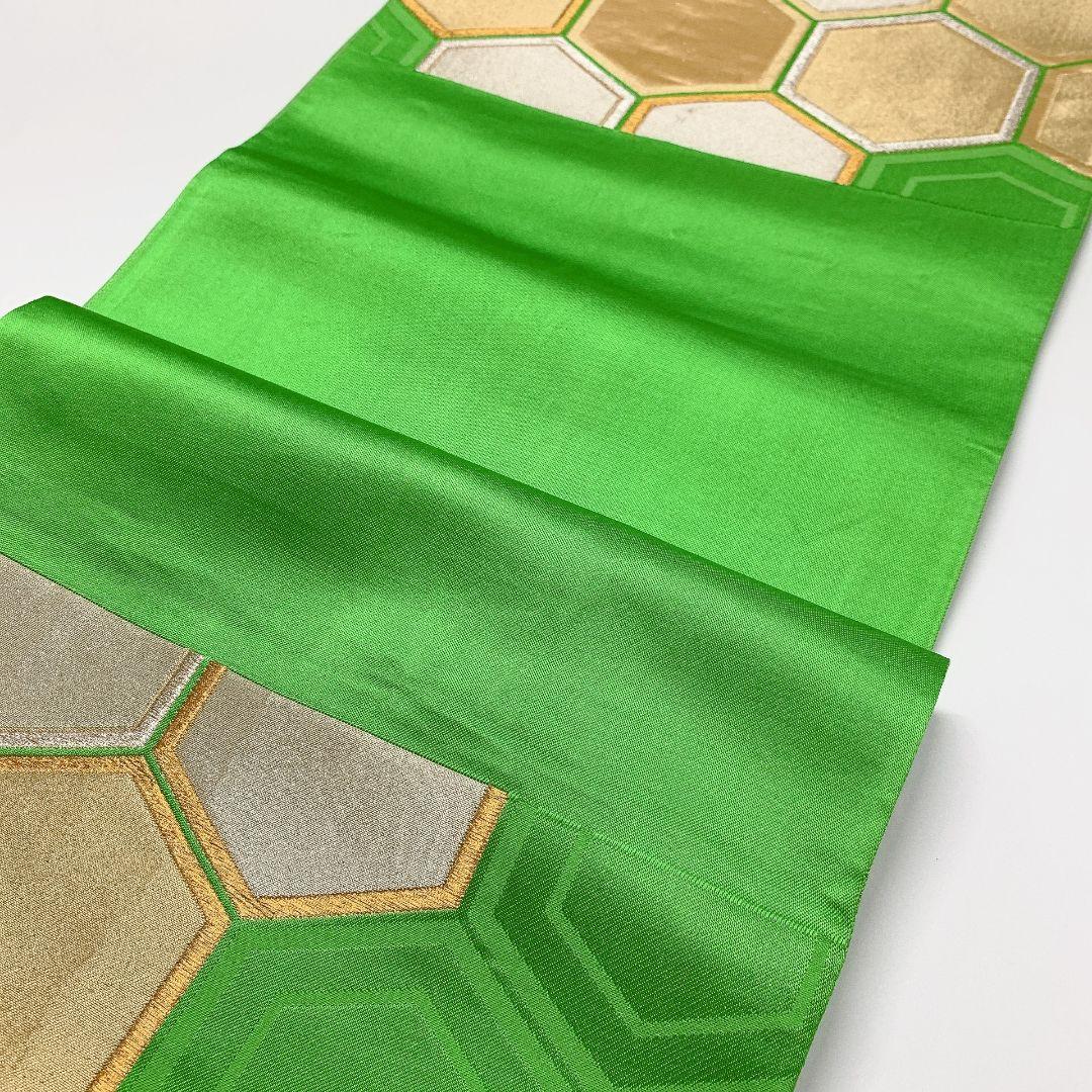 5072# Japanese Vintage Fukuro Obi Belt Kimono Fabric Silk Traditional Untailored