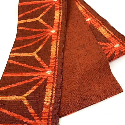 2381# Japanese Vintage Hanhaba Obi Belt Kimono Fabric Yukata Women's Traditional