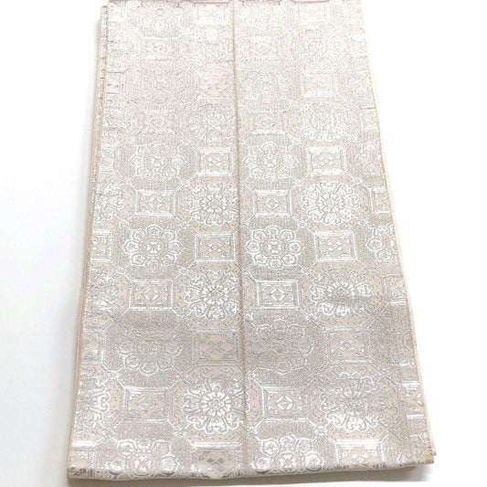 2745# Japanese Vintage Fukuro Obi Belt Kimono Fabric Silk Traditional Untailored