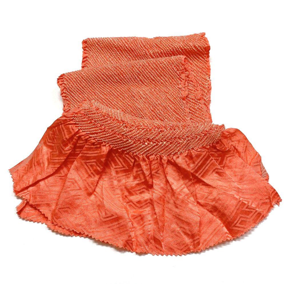 4649# Japanese Kimono Accessory Obiage and Obijime 2-piece Set Silk Shibori