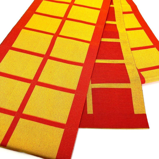 2367# Japanese Vintage Hanhaba Obi Belt Kimono Fabric Yukata Women's Traditional