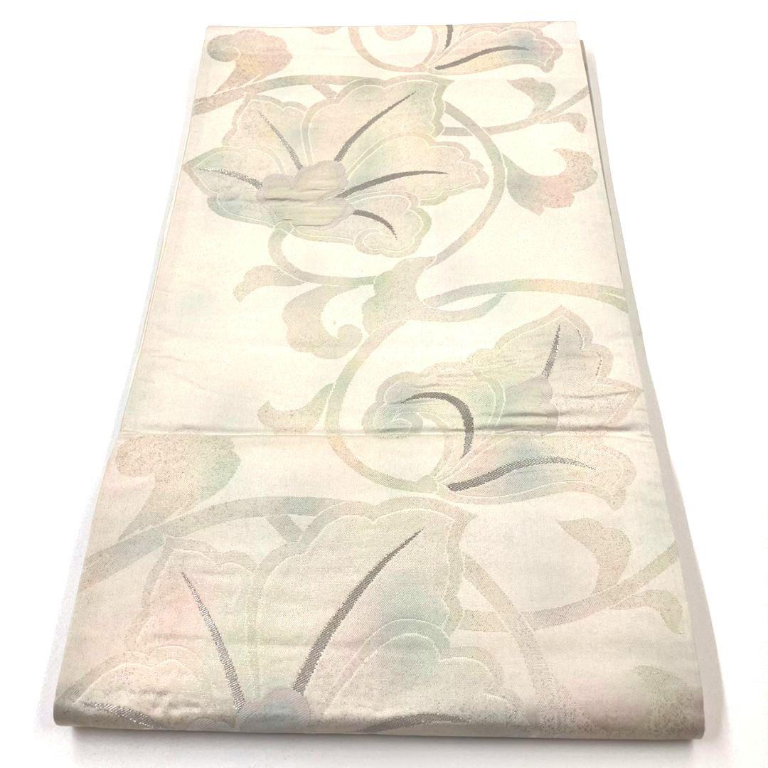2485# Japanese Vintage Fukuro Obi Belt Kimono Fabric Silk Traditional