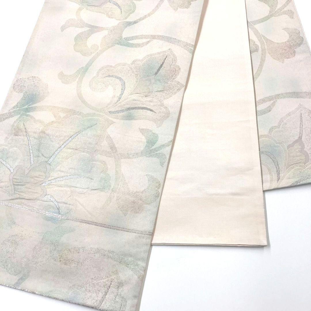 2485# Japanese Vintage Fukuro Obi Belt Kimono Fabric Silk Traditional