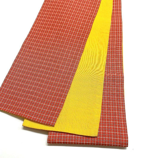 2643# Japanese Vintage Hanhaba Obi Belt Kimono Fabric Yukata Women's Traditional
