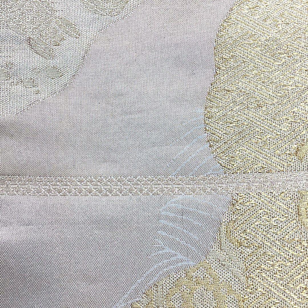 4286# Japanese Vintage Fukuro Obi Belt Kimono Fabric Silk Traditional