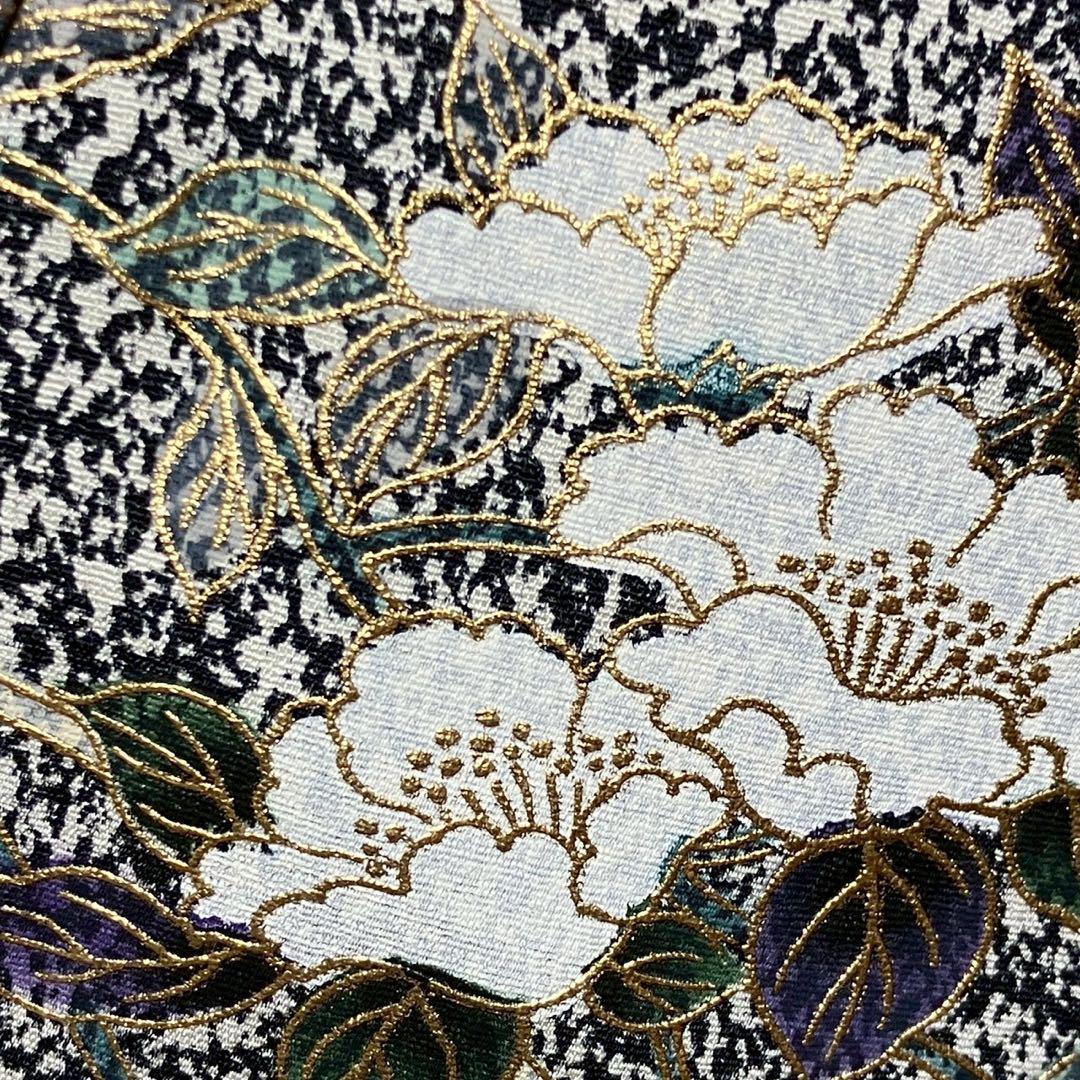 4430# Japanese Kimono Vintage Womens Silk Fabric Robe Kimono only sold Unused