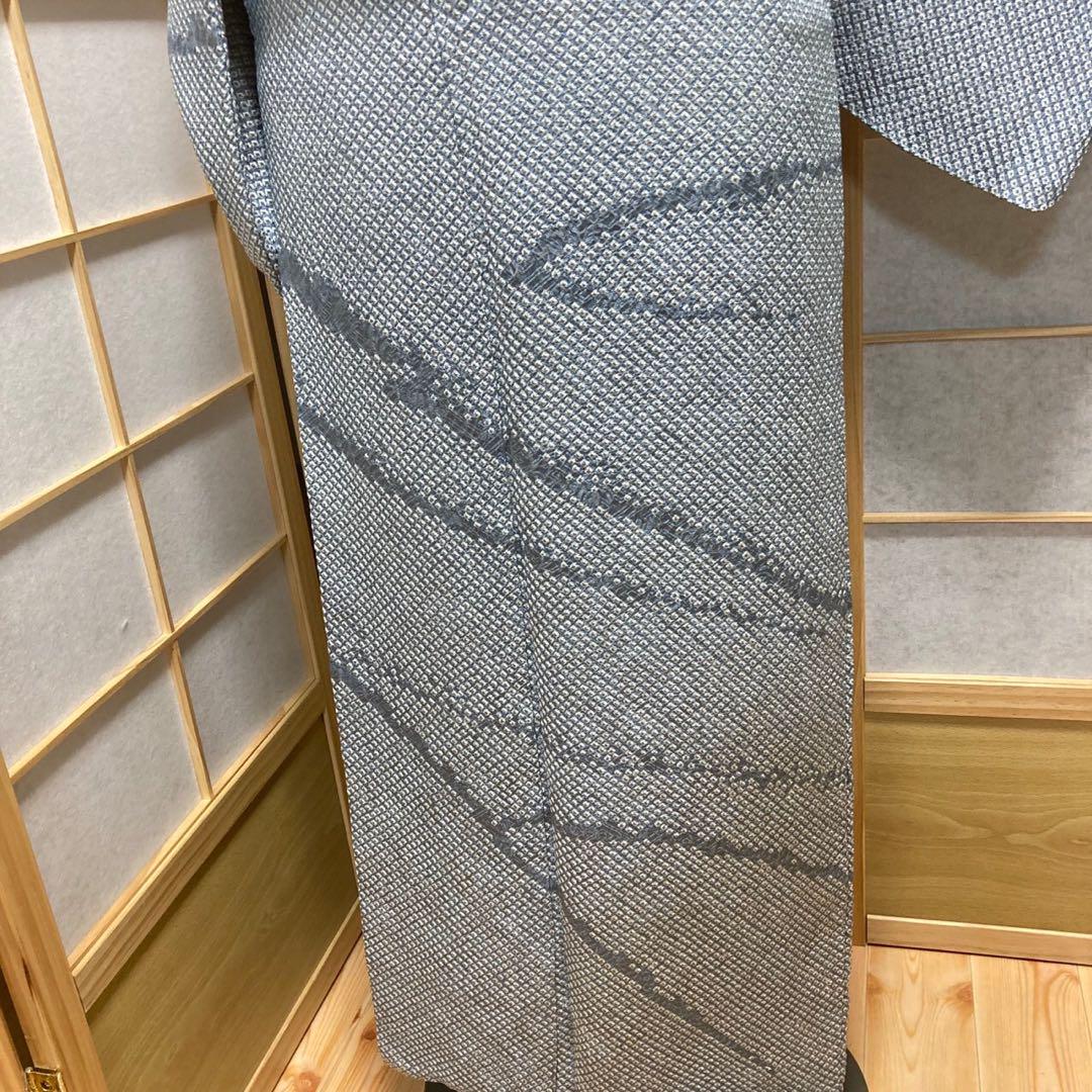 3109# Japanese Kimono Vintage Womens Silk Fabric Robe Kimono only sold Shibori