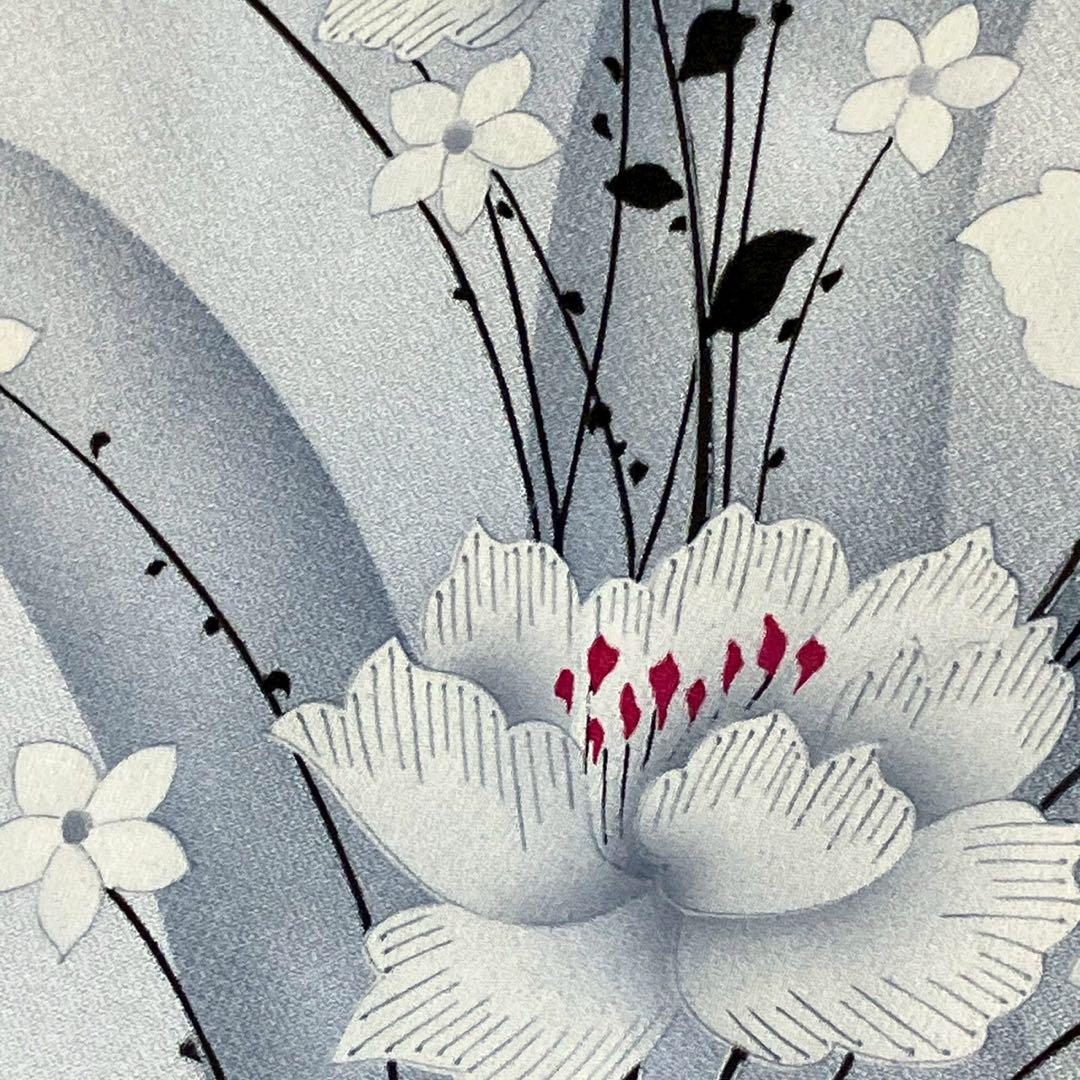 5452# Japanese Kimono Vintage Womens Silk Fabric Robe Kimono only sold