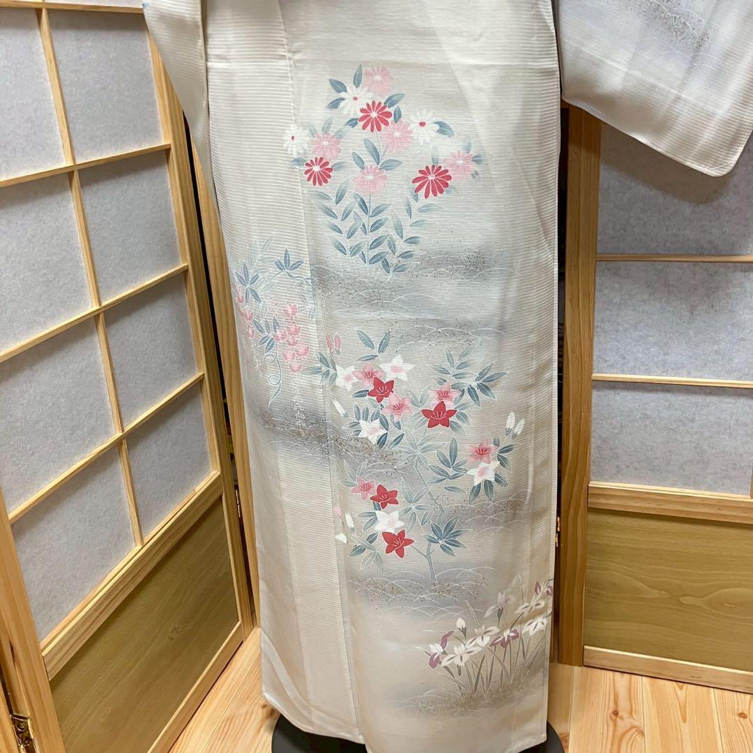 5441# Japanese Kimono only sold Vintage Womens Silk Fabric Robe Summer kimono
