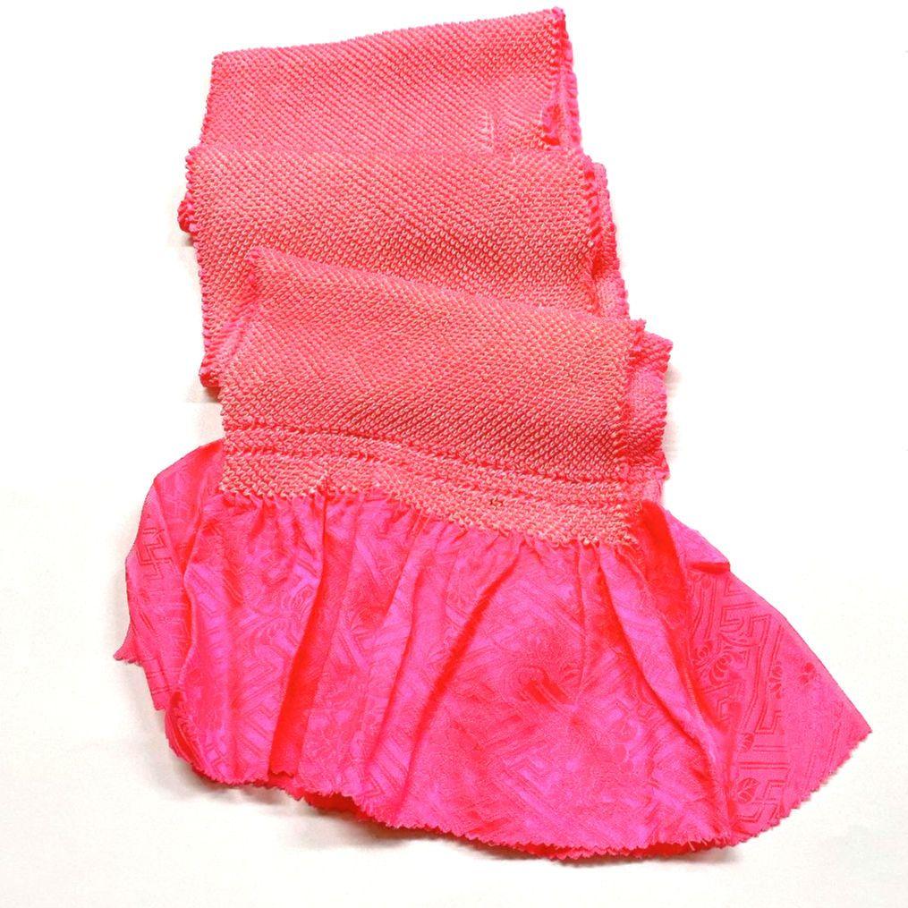 4201# Japanese Kimono Accessory Obiage and Obijime 2-piece Set Silk Shibori