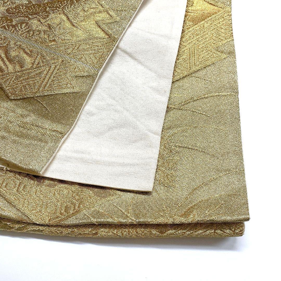 4099# Japanese Vintage Fukuro Obi Belt Kimono Fabric Silk Traditional Untailored