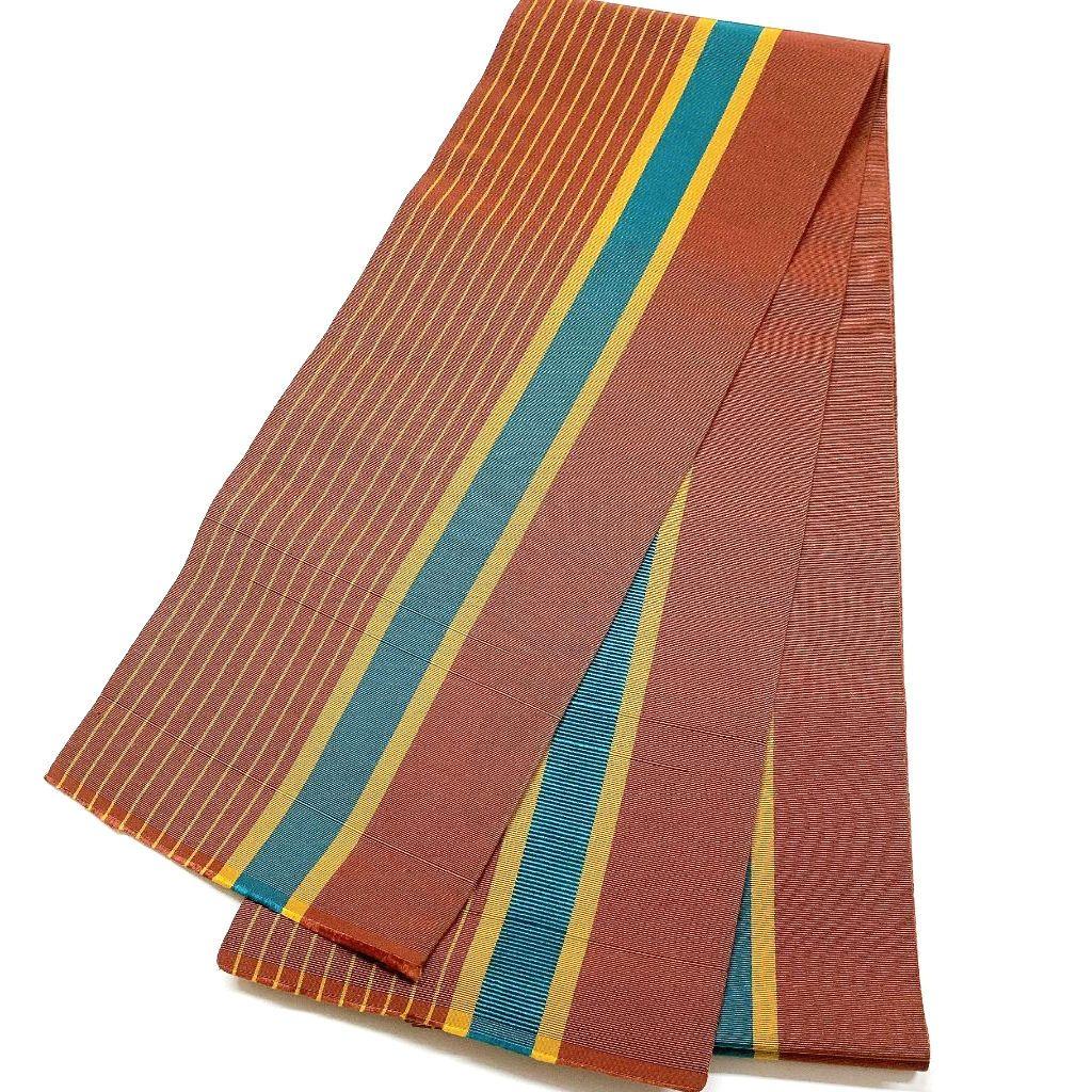 5027# Japanese Vintage Hanhaba Obi Belt Kimono Fabric Yukata Women's Traditional