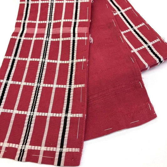2371# Japanese Vintage Hanhaba Obi Belt Kimono Fabric Yukata Women's Traditional