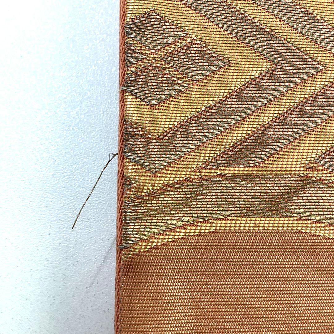4973# Japanese Vintage Fukuro Obi Belt Kimono Fabric Silk Traditional