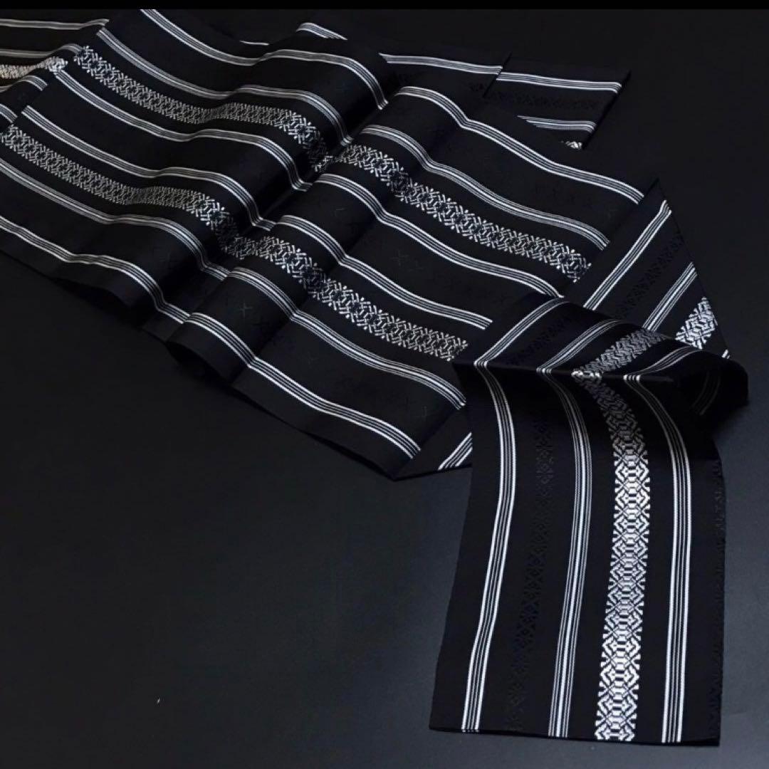 8473# Japanese Vintage Nagoya Obi Belt Kimono Fabric Silk Traditional