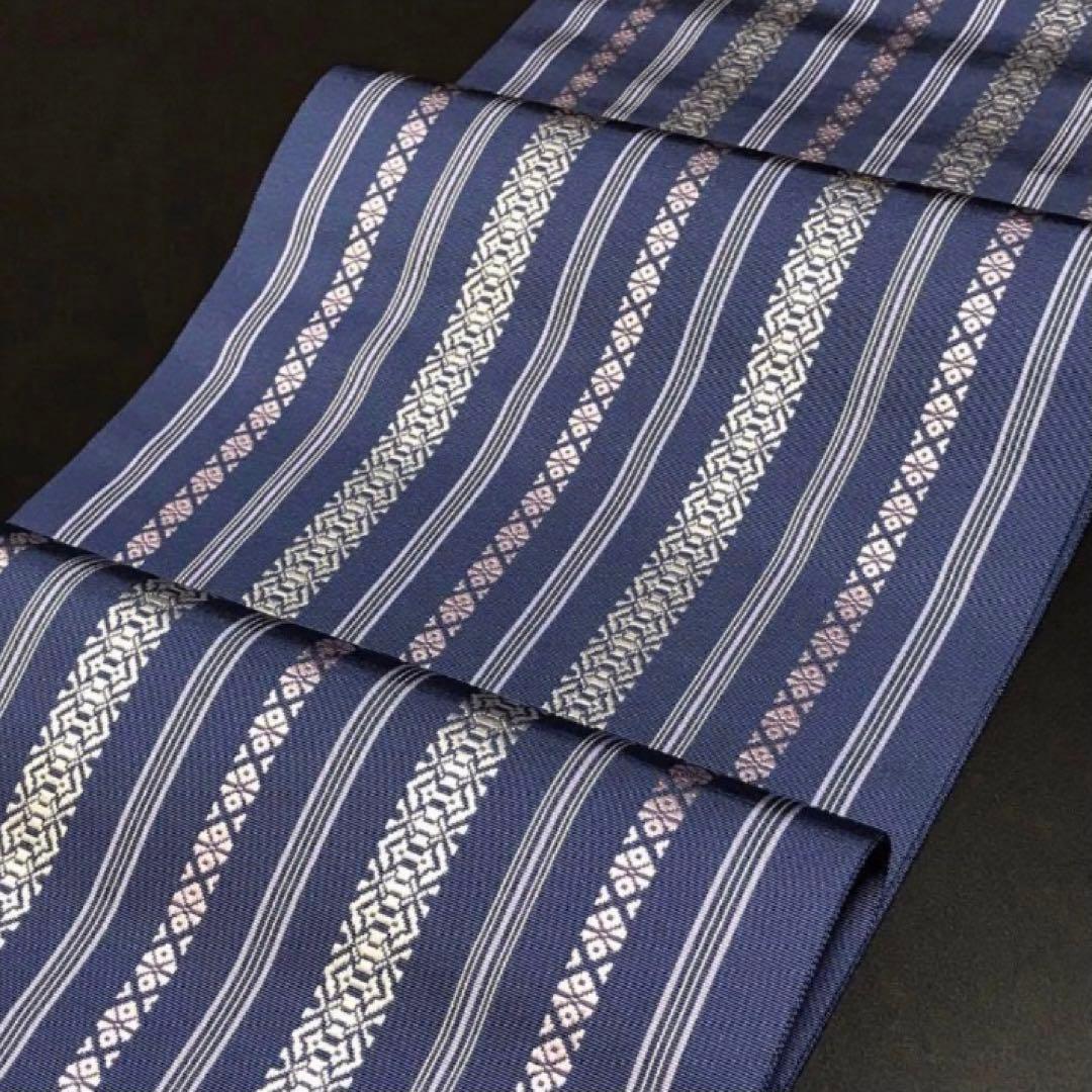 8471# Japanese Vintage Nagoya Obi Belt Kimono Fabric Silk Traditional